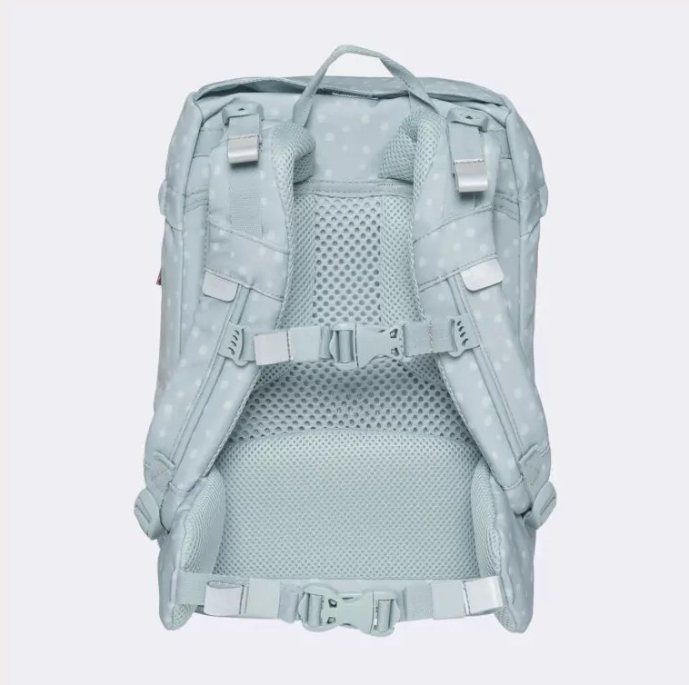 Beckmann Skolesekk Classic 22L, Forest Deer Dusty Mint