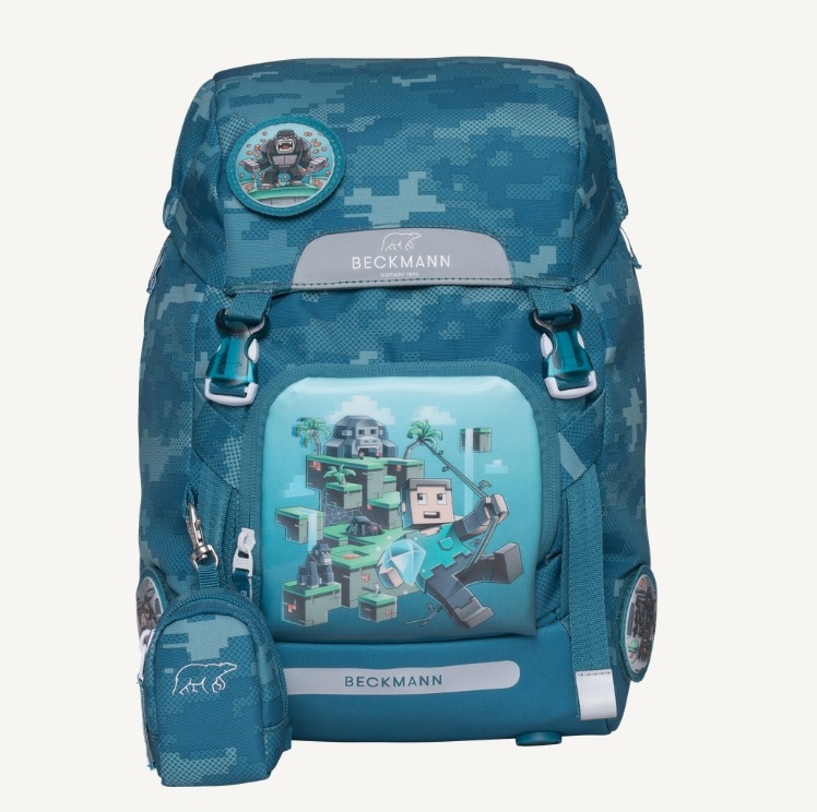 Beckmann Skolesekk Classic 22L, Jungle Game