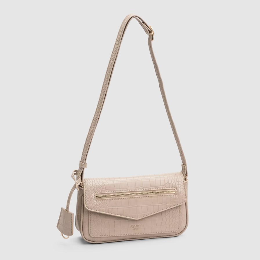 Lycke Flap Bag Skjeberg, Beige
