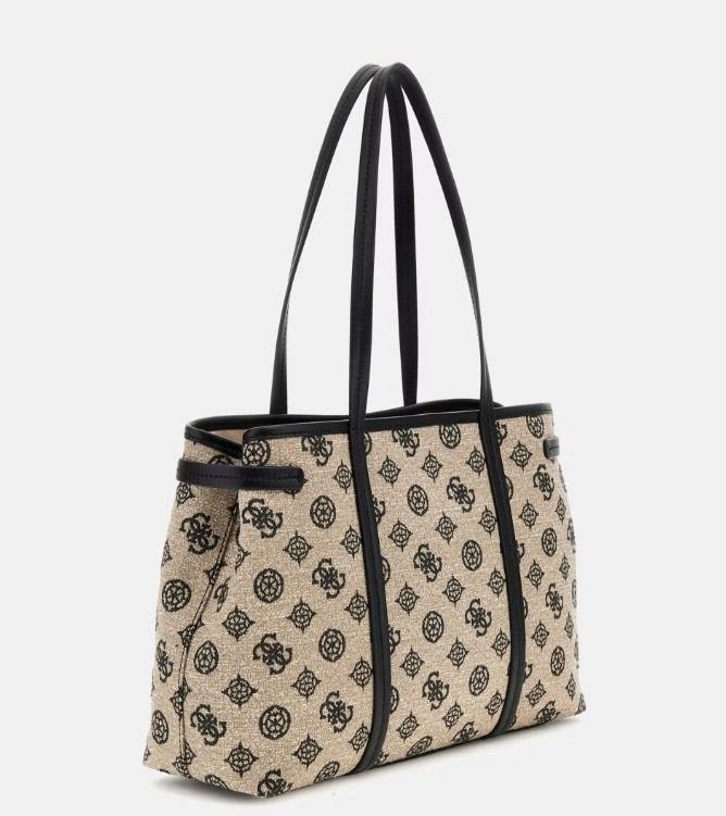 Guess Beyza Girlfriend Tote, Black Logo