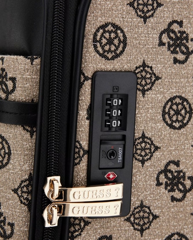 Guess Beyza 18 in 8-Wheeler, Black Logo