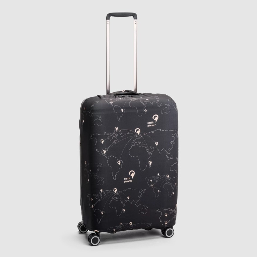 North Pioneer Suitcasecover Medium, Black