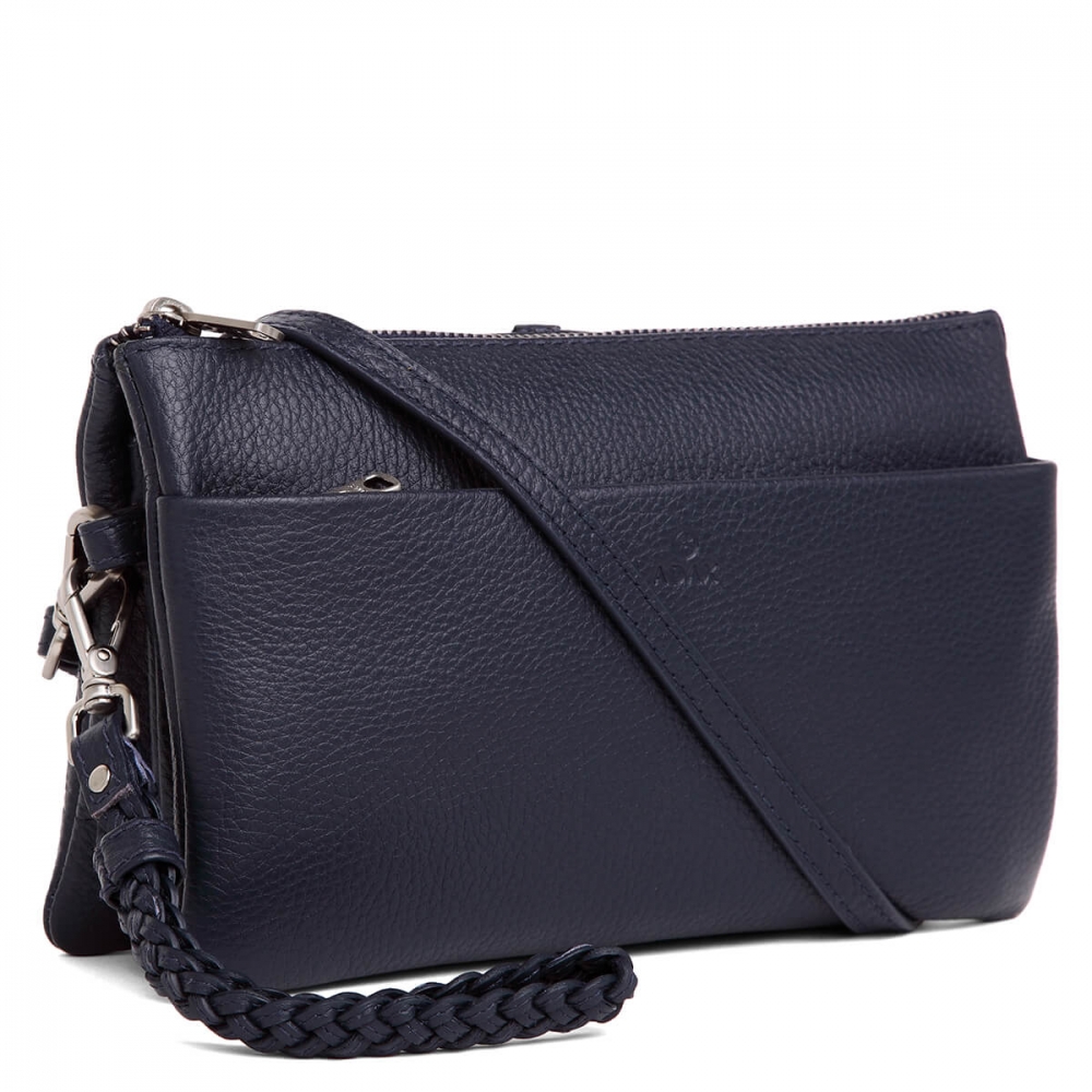 Adax Cormorano Silja Clutch, navy