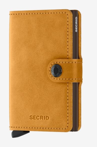 Secrid Miniwallet, Vintage Ochre