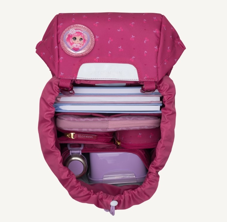 Beckmann Skolesekk Classic 22L, Cherry
