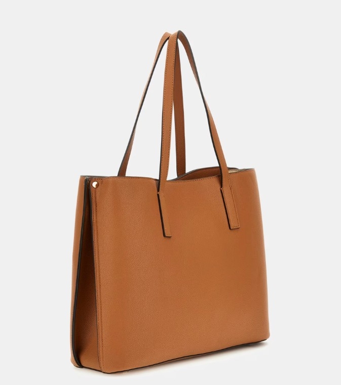 Guess Meridian Girlfriend Tote, Cognac