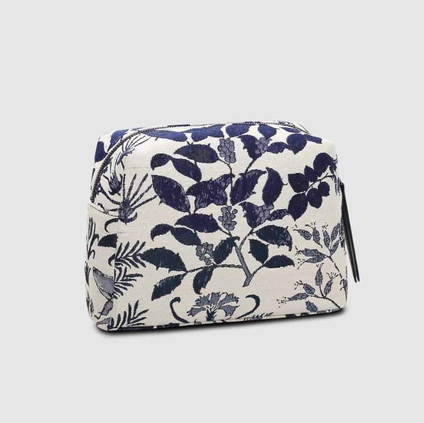 Lycke Toilet Bag Flora, Blå