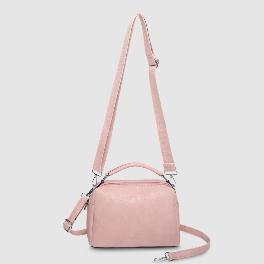 Duffy Handbag, Lys Rosa