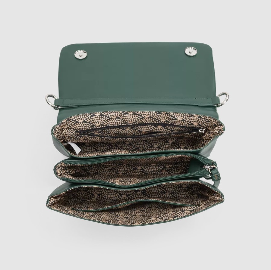 Lycke Flap Bag Fevik, Grønn