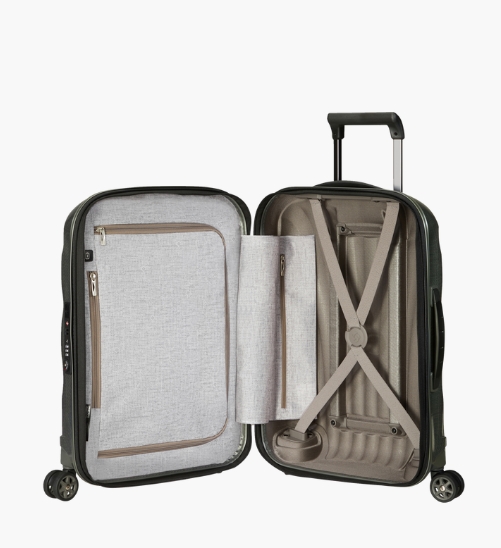 Samsonite C-Lite Kabinkoffert størrelse 55 cm, Metallic Green