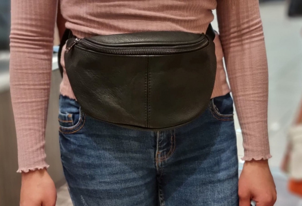 Puccini Belt Bag Donna, Svart