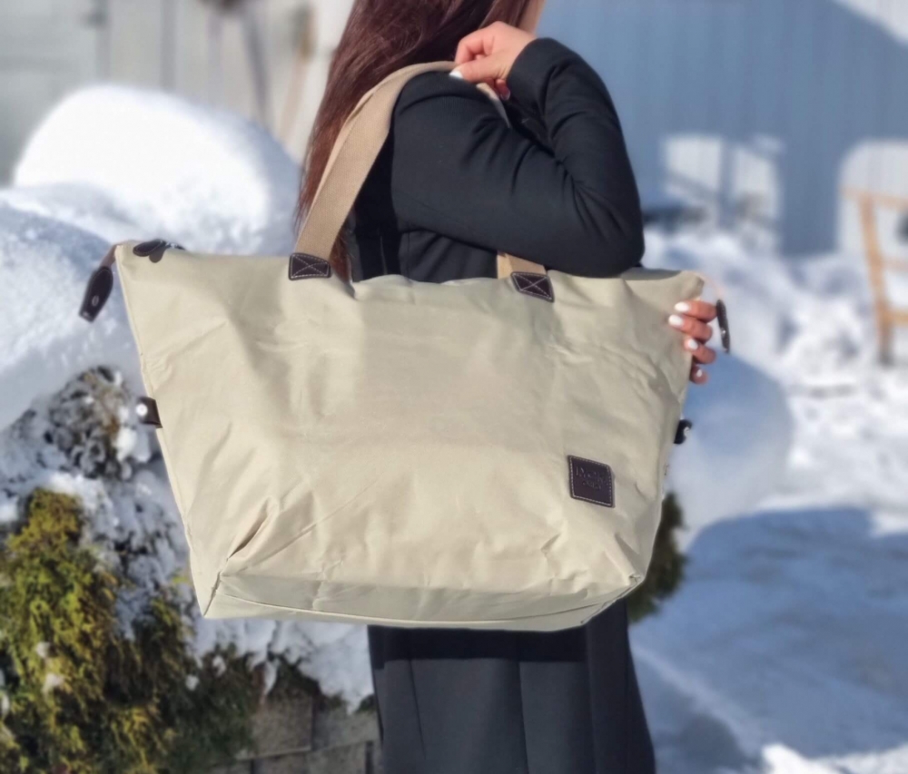 Lycke Stor Bag, kamel