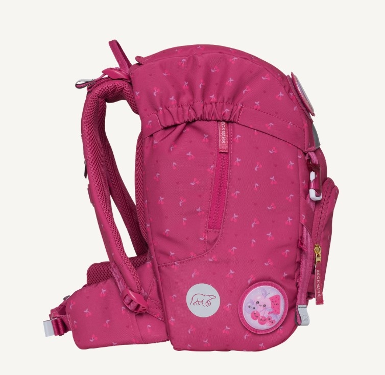 Beckmann Skolesekk Classic 22L, Cherry