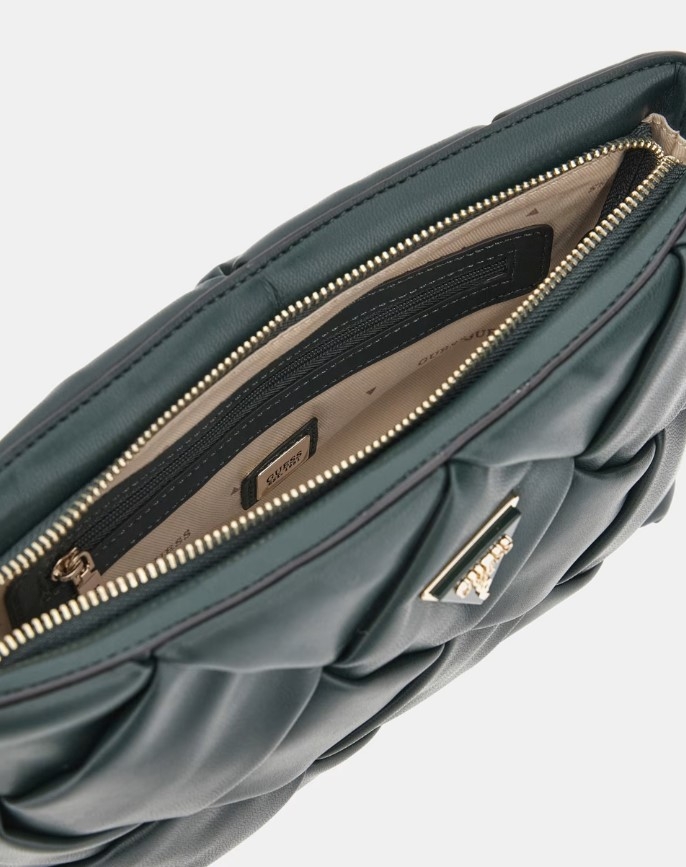 Guess Zaina Crossbody Top Zip, Forest