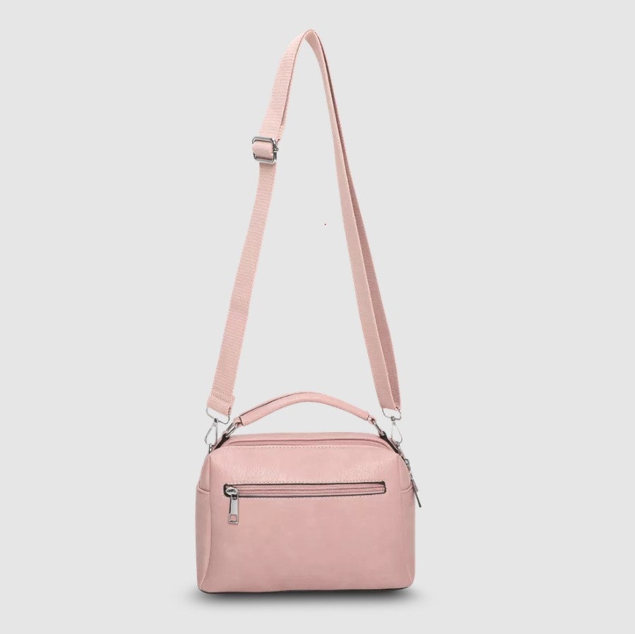 Duffy Handbag, Lys Rosa