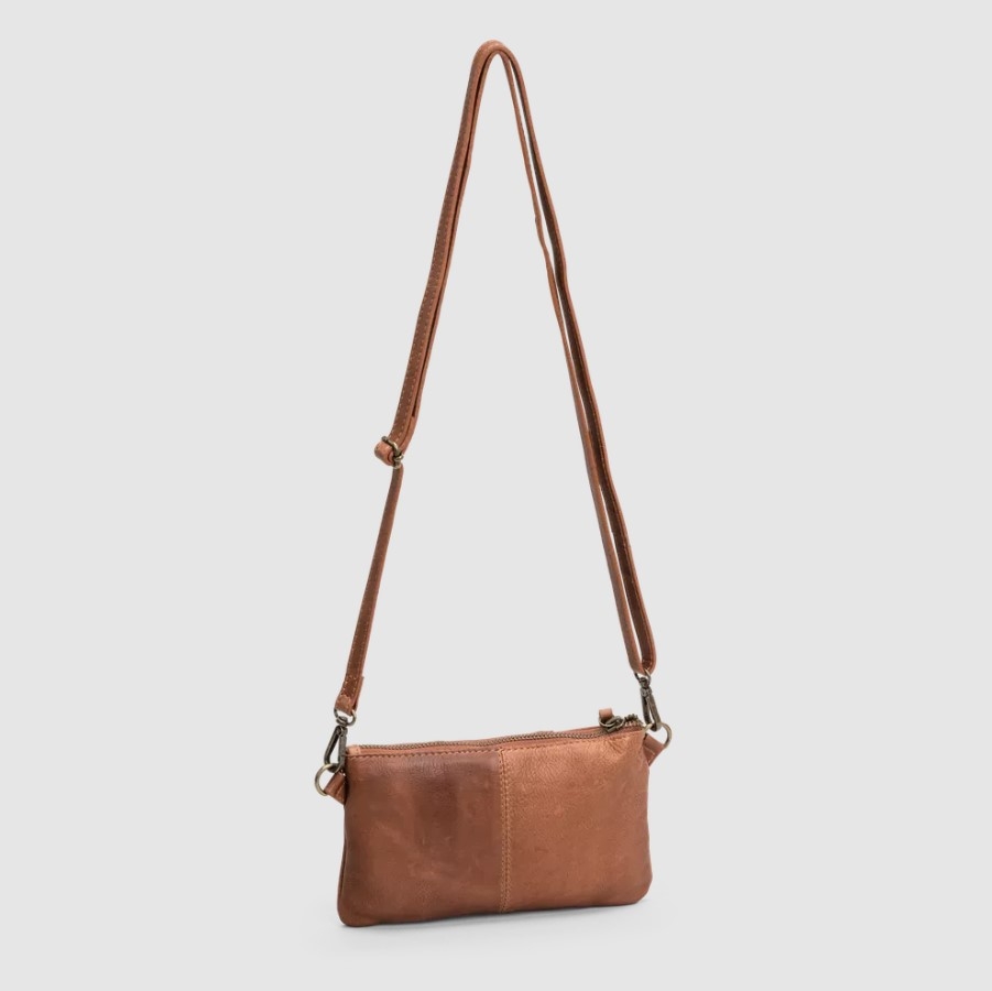 House of Sajaco Clutch Veske, Brun