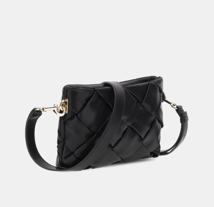 Guess Zaina Crossbody Top Zip, Black