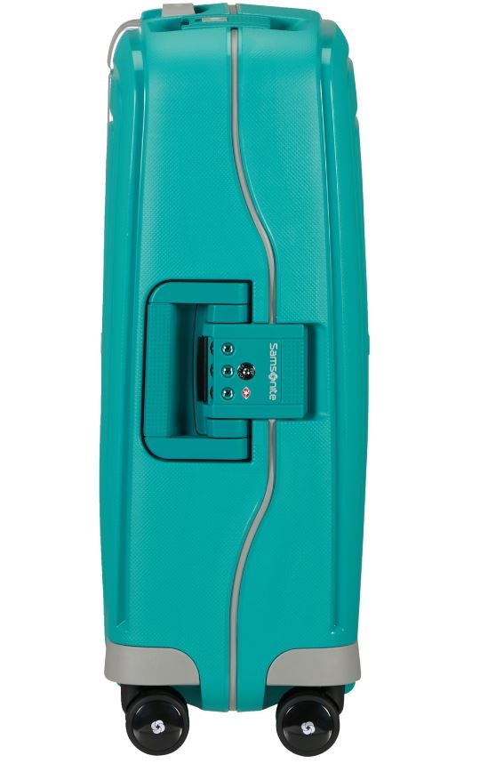 Samsonite S´Cure Kabinkoffert 55 cm, Aqua Blå