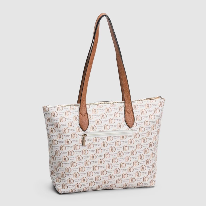 Lycke Saga Tote veske, Beige