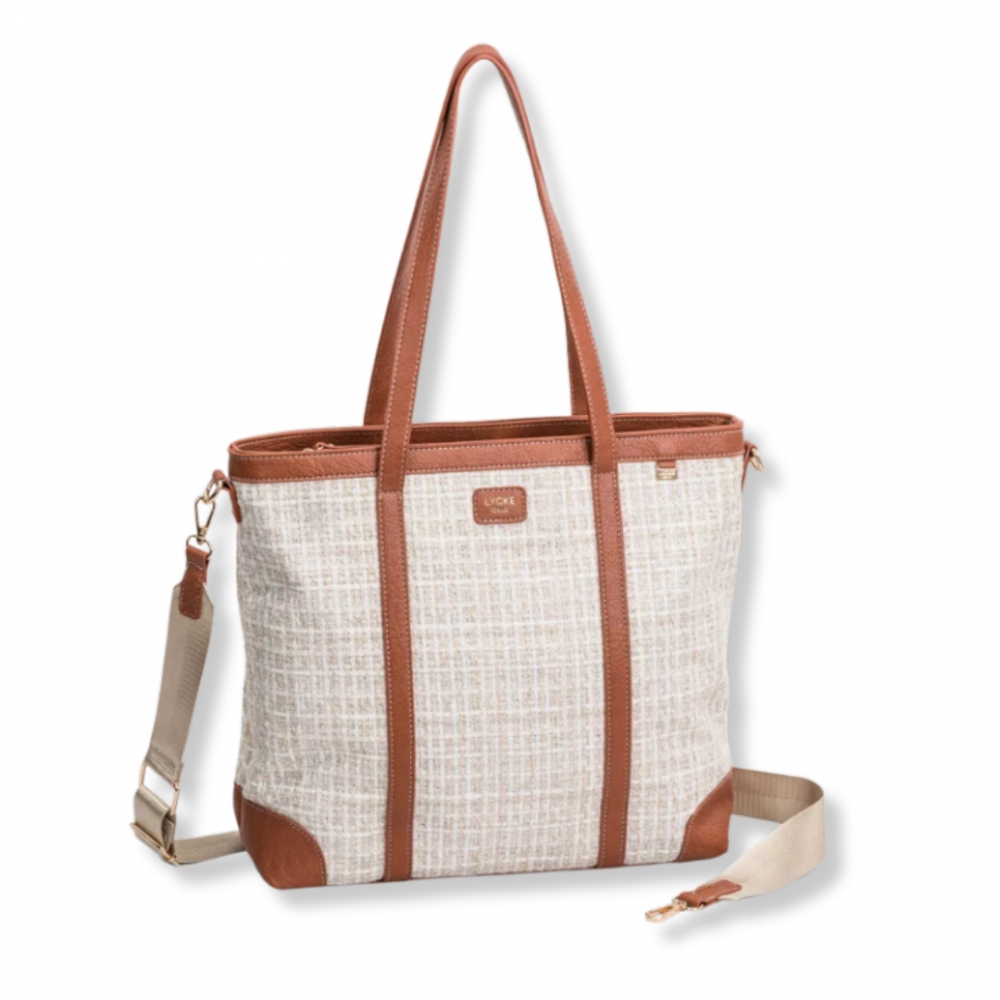 Lycke Tote Bag, Beige