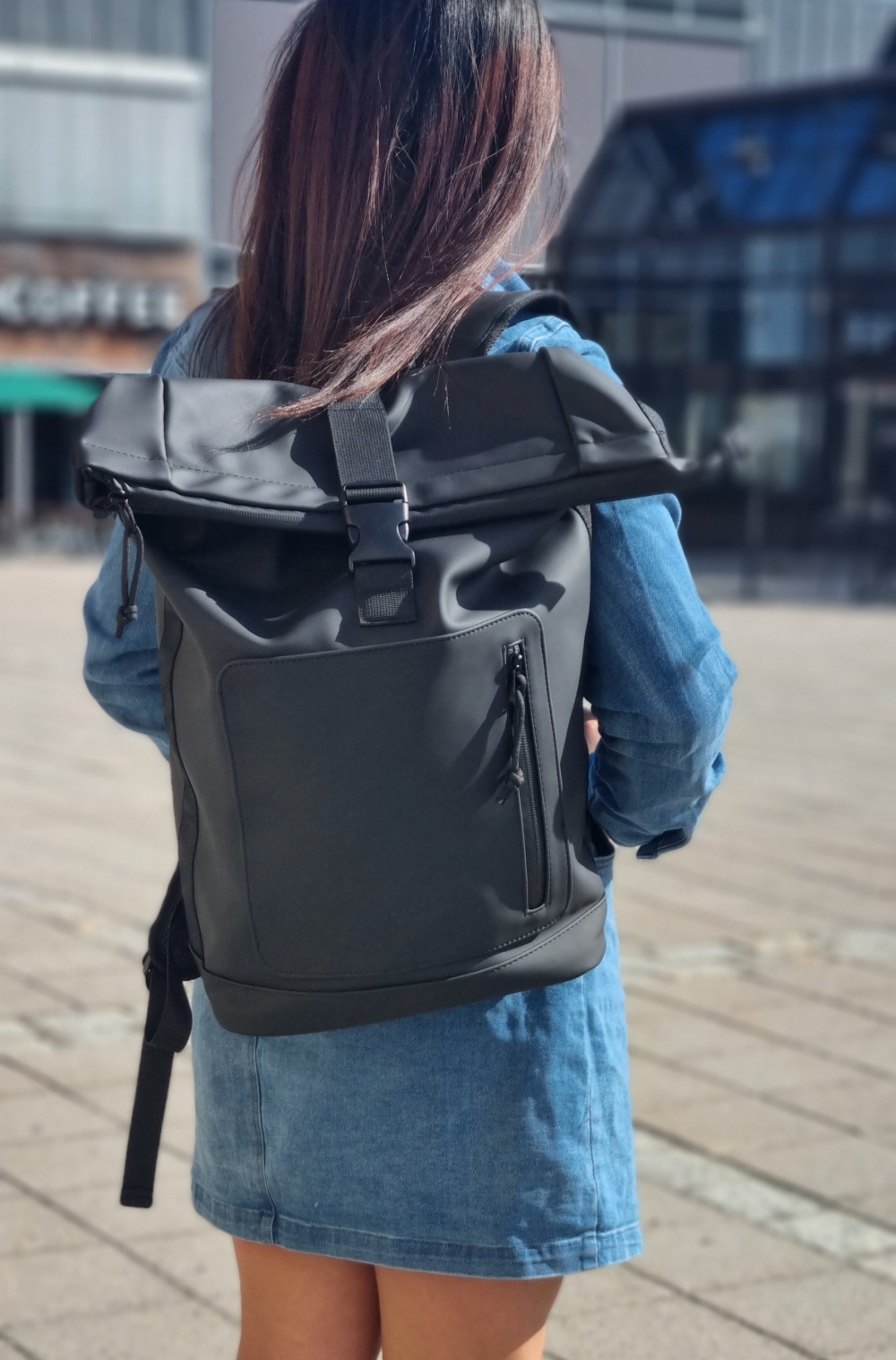 Escape Rolltop Ryggsekk, Svart