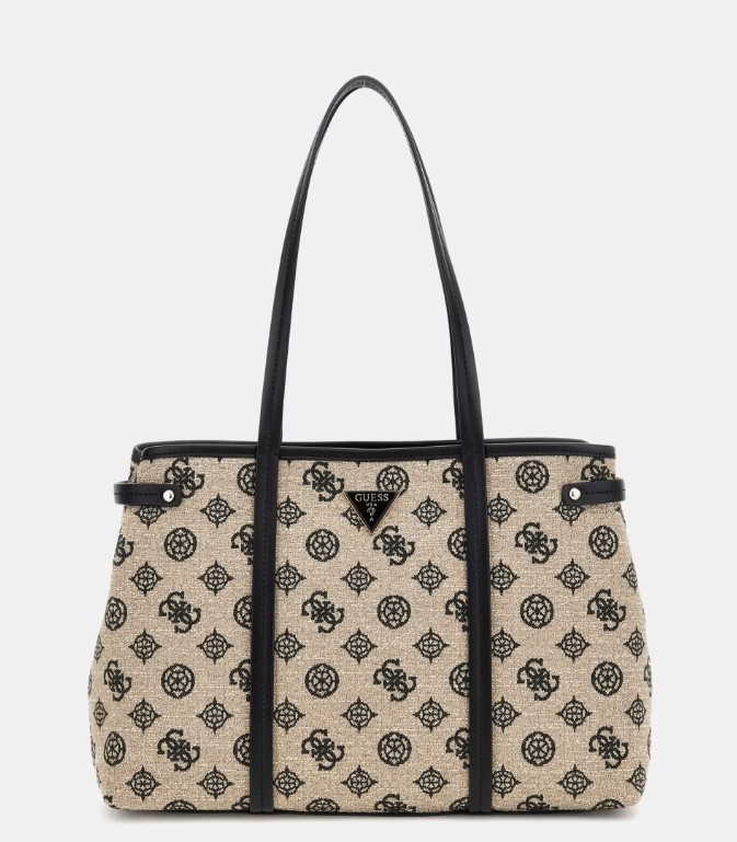 Guess Beyza Girlfriend Tote, Black Logo