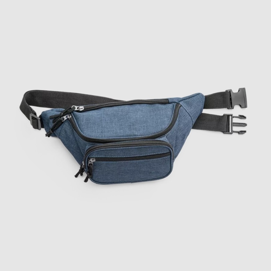 Duffy Bumbag Large, Mørk Blå