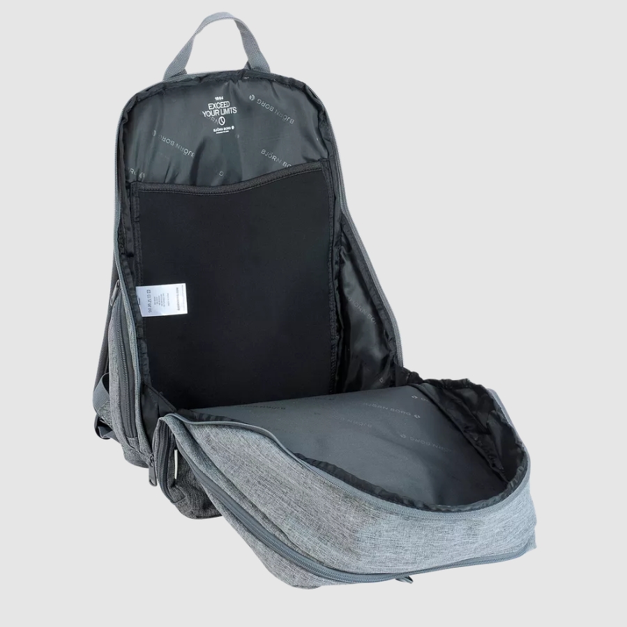 Björn Borg Core Curve Backpack, Grey Melange