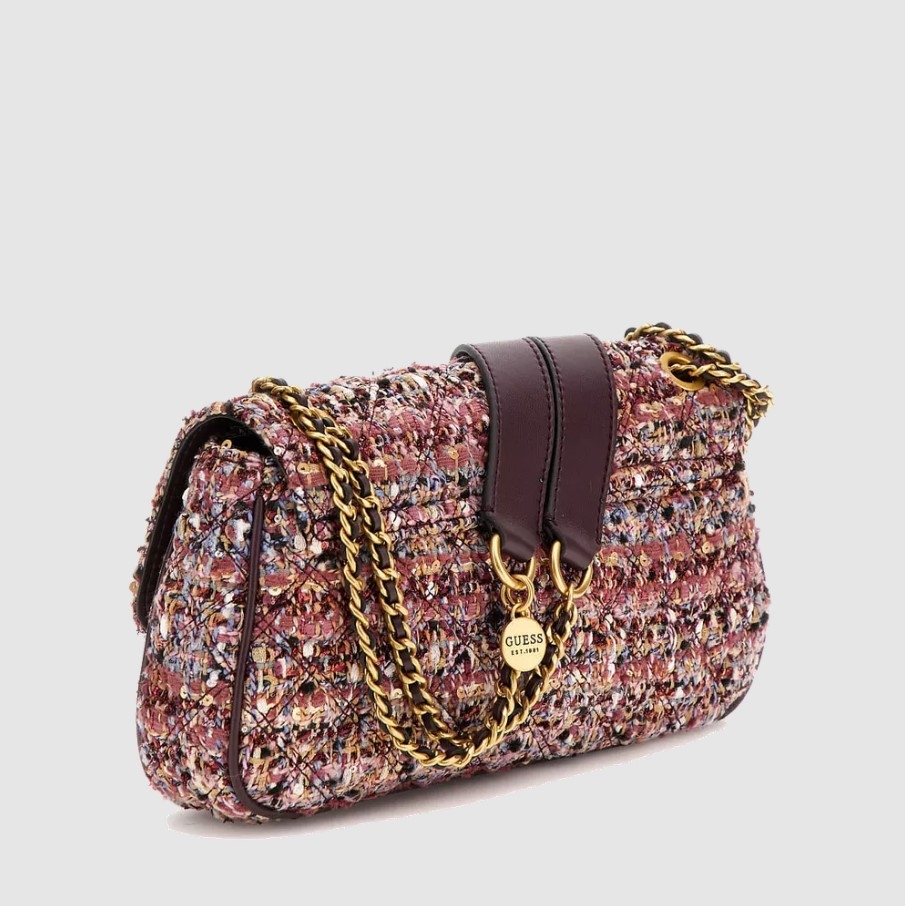 Giully Convertible Crossbody Flap, purple Multi