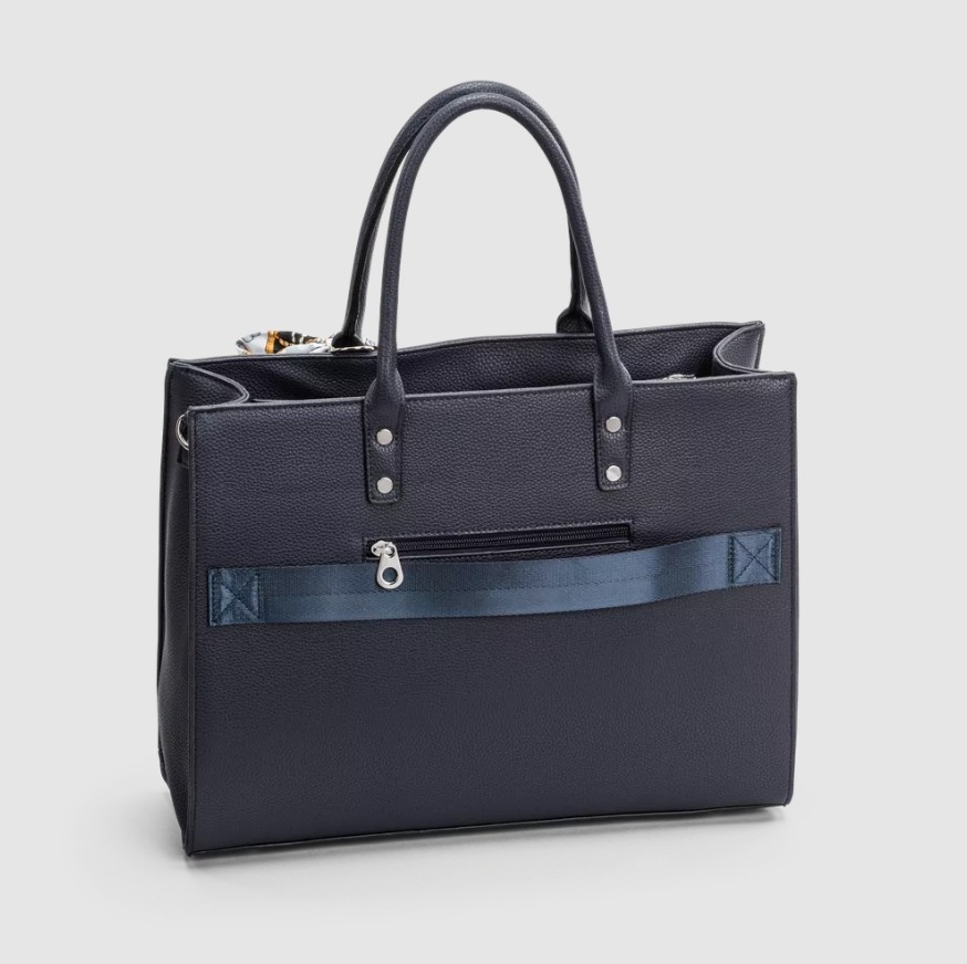 Puccini Tote Bag, Navy