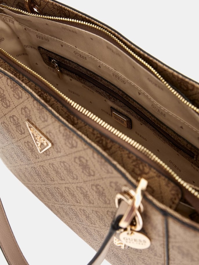 Guess Noelle Tote Veske, Brown
