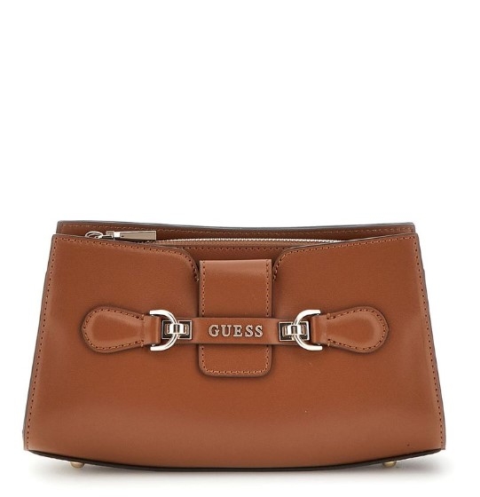 Guess Nolana Crossbody Top Zip, Cognac