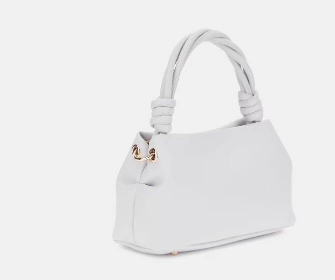 Guess Sansa Top Handle Crossbody, White