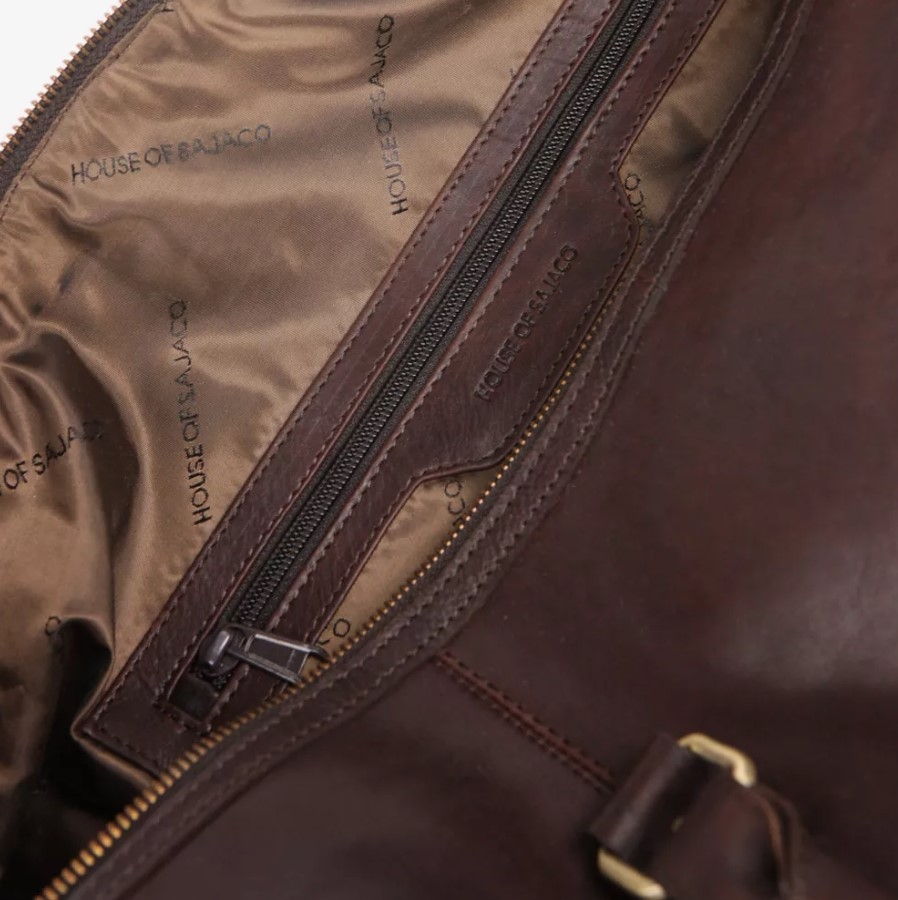 House of Sajaco Weekend Bag, Brun
