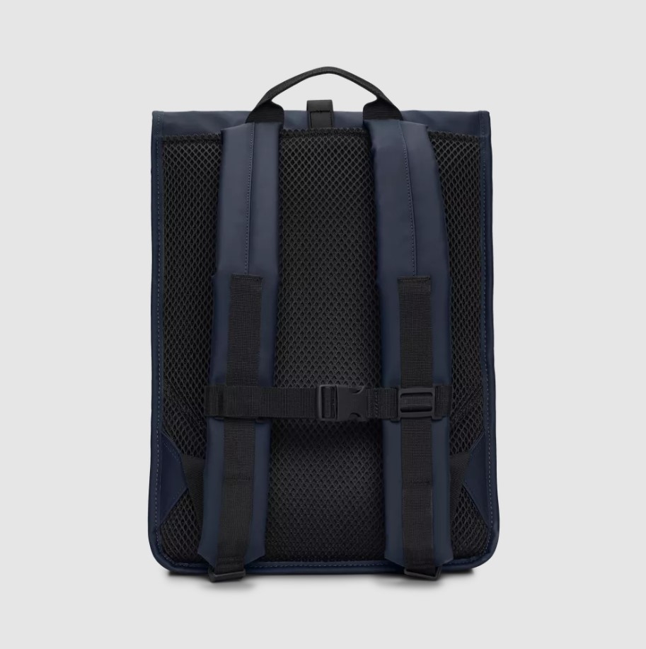 Rains Rolltop Rucksack, Navy