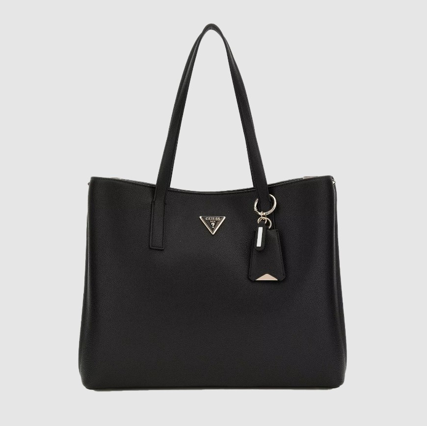 Guess Meridian Girlfriend Tote, Black