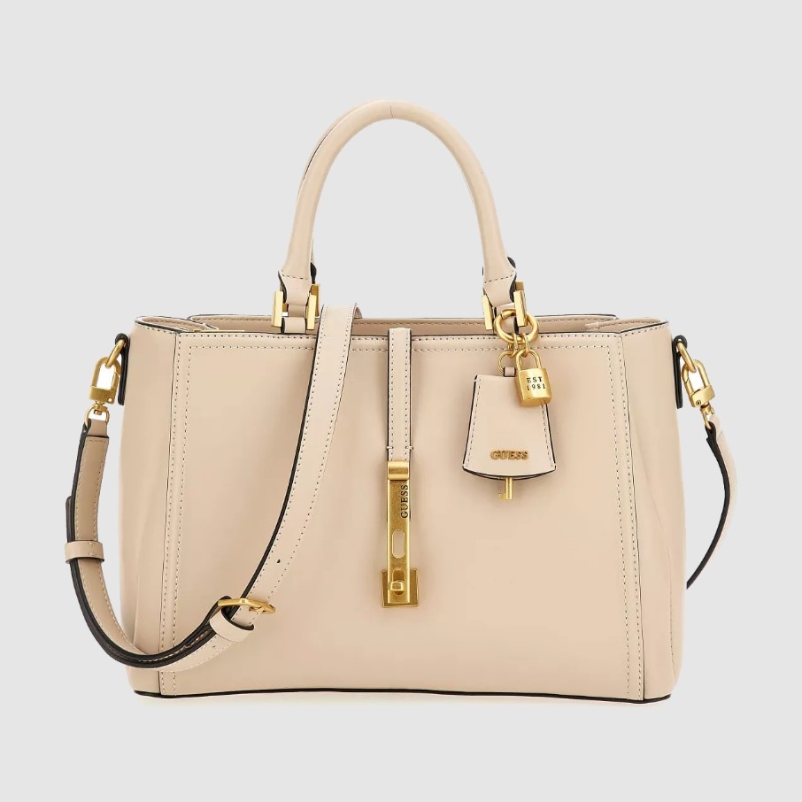 Guess James Girlfriend Satchel, Light Rum