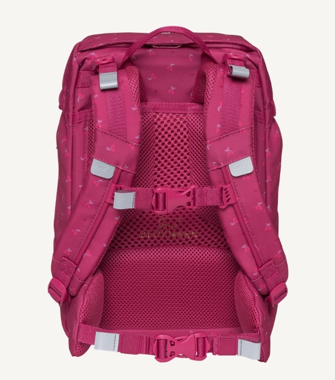 Beckmann Skolesekk Classic 22L, Cherry