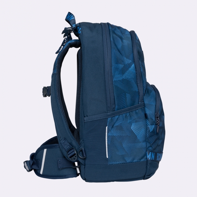 Beckmann Skolesekk Sports Junior 30L, Blue Quartz