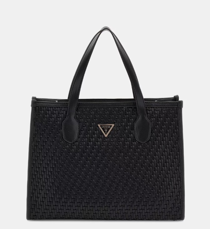 Guess Silvana 2 Comp Tote, Black
